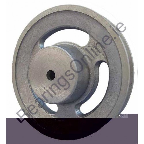 ALUMINIUM PULLEY 1252A OUTSIDE DIA 125mm / 5.25INCH SECTION 2A