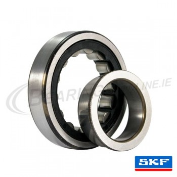 NJ207 SINGLE ROW CYLINDRICAL ROLLER BEARING 35X72X17mm SKF