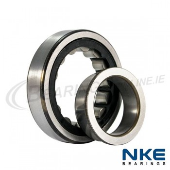 NJ308 SINGLE ROW CYLINDRICAL ROLLER BEARING 40X90X23mm NKE