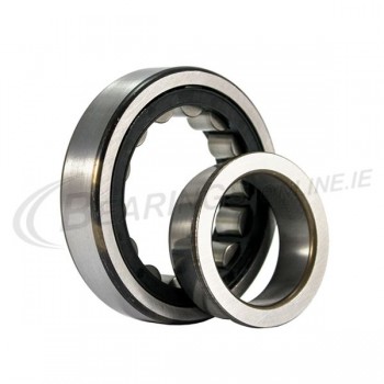 NJ2208NR SINGLE ROW CYLINDRICAL ROLLER BEARING 40X80X23mm NR = Snap Ring.