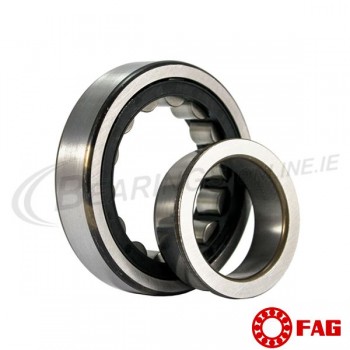 NUP206-E-PVP2-C3 Single Row Cylindrical Roller Bearing  30x62x16mm FAG