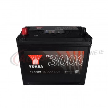 Battery Yuasa B069 = YBX3069 SAE570  Ah70 Available for instore pickup only.  Call for Quotation