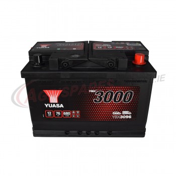 Battery Yuasa B096 = YBX3096 SAE760 AH80 Available for instore pickup only.