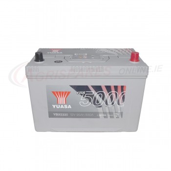 Battery Yuasa B335 = YBX5335 SILVER SAE830  Ah95 Available for instore pickup only.  Call for Quotation