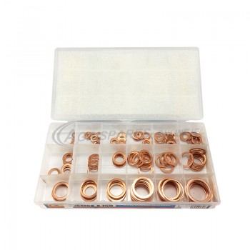 ASSORTMENT BOXES COPPER WASHERS C0406