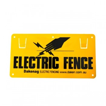 Forcefield  Electric Fence Sign 06-6060-00