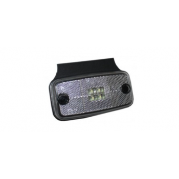 LED LG131 - 12/24V LED MARKER LIGHT WITH BRACKET (CLEAR)