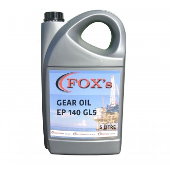 Oil GEAR 140  GL5 H/TEMP 5L RING FOR PRICE