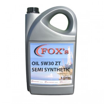 OIL 5W30 ZT SEMI SYNTHETIC 5L RING FOR PRICE