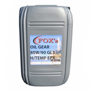 Oil GEAR 80W/90 GL5 H/TEMP EPX 20L Drum  RING FOR PRICE