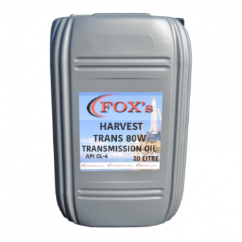 Oil GEAR 80W HARVEST TRANS 20L Drum RING FOR PRICE