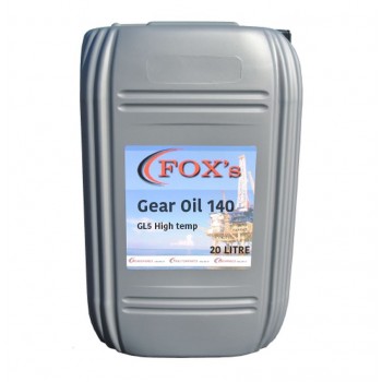 Oil GEAR 140 HD H/TEMP 20L Drum RING FOR PRICE