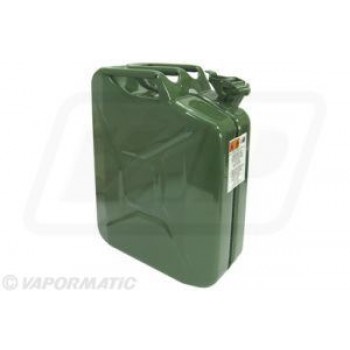 VLB3049 Jerry can - green metal fuel c 20 ltr