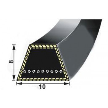 BELT SPZ1207LP WIDTH 10 mm HEIGHT 8 mm LENGHT 1207mm 